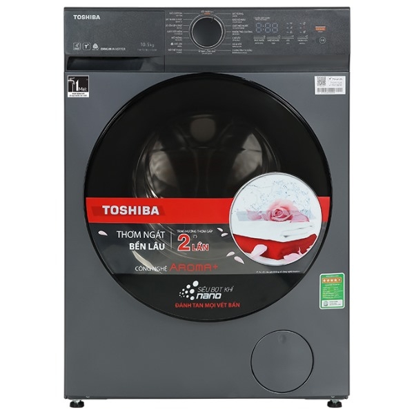 Máy giặt cửa trước Toshiba Inverter 10.5 kg TW-T21BU115UWV(MG) — ảnh 2
