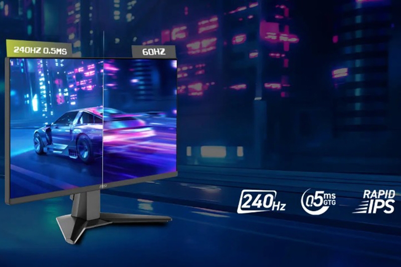 Màn hình Gaming MSI MAG 272F X24 - Tần số quét 240Hz mượt mà từng chuyển động
