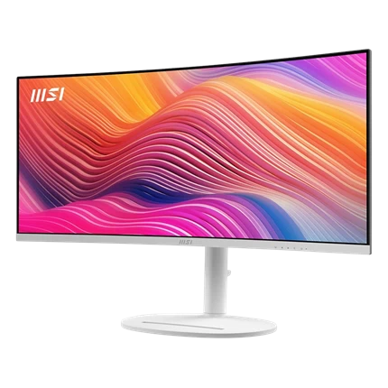 Màn hình MSI MD342CQPW (34 inch/UWQHD/VA/120Hz/1ms/loa/USB-C/cong/Trắng) — ảnh 3