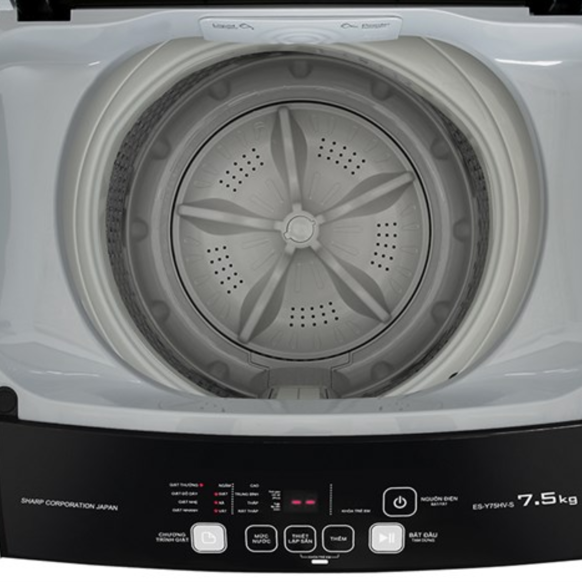 Máy giặt Sharp cửa trên 7.5Kg 2022 (ES-Y75HV-S) — ảnh 6
