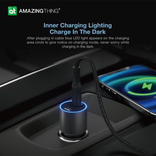 Sạc ô tô AMAZINGThing 45W Dual — ảnh 2