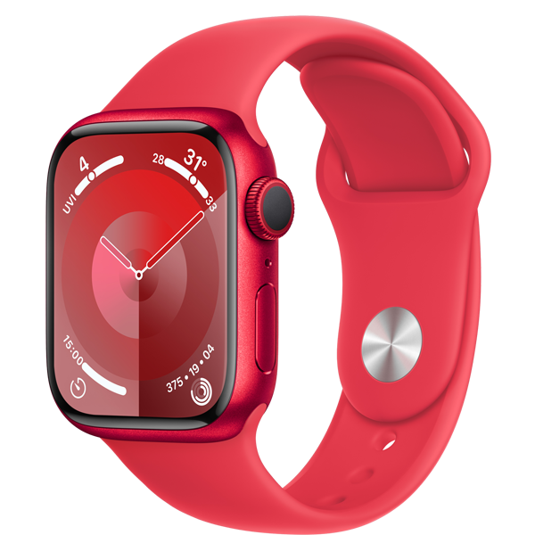 Apple Watch Series 9 45mm (GPS) Viền nhôm Dây cao su size M/L — ảnh 7