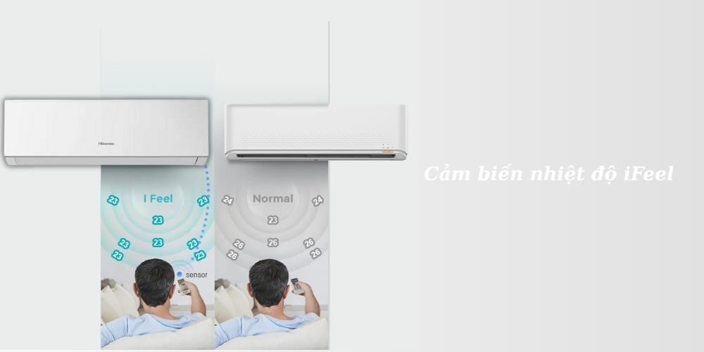 Máy Lạnh Hisense 1Hp AS-10CR4RYDDJ02 mang đến cảm giác thoải mái