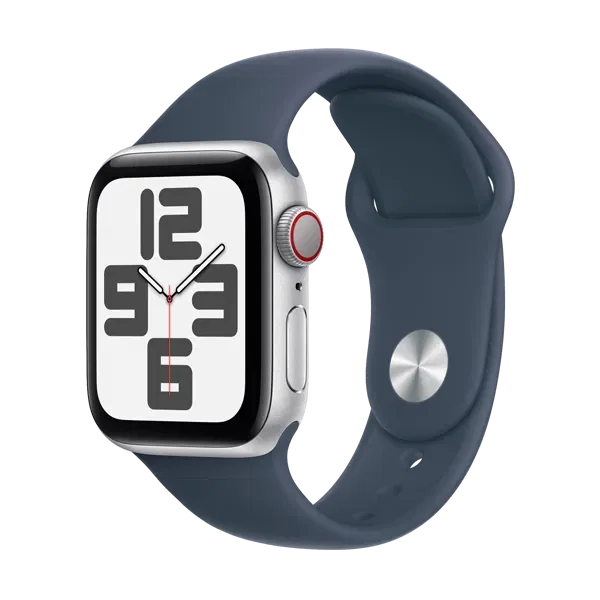 Apple Watch SE 2 (2024) 40mm (LTE) Viền nhôm Dây cao su S/M — ảnh 3