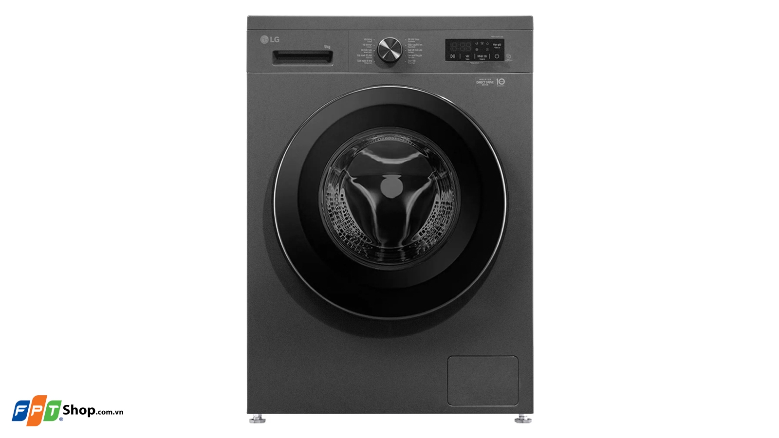 Máy giặt cửa trước LG AI DD Inverter 9 kg FB1209S5M — ảnh 2