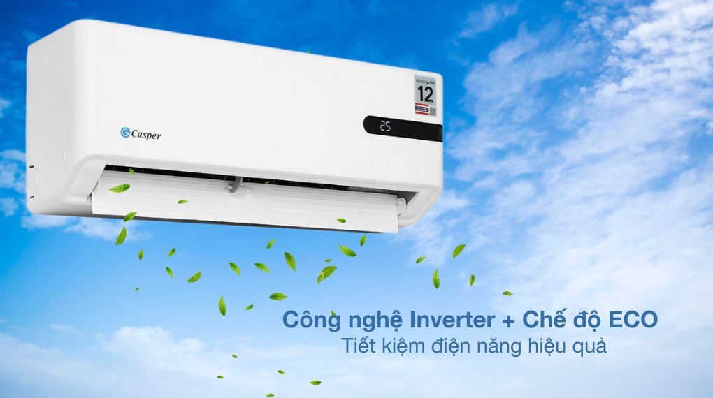 Máy lạnh Casper Inverter 1 HP GC-09IB36 - Công nghệ tiết kiệm điện