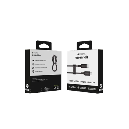 Cáp Mophie Essentials USB-C to USB-C 60W 1M — ảnh 3