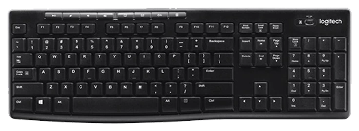 Bàn phím không dây Logitech K270 Wireless (USB) — ảnh 2
