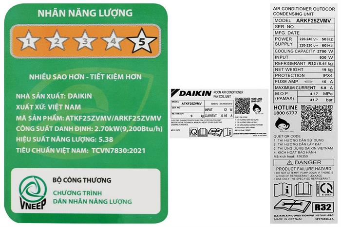 Inverter 1 Hp ATKF25ZVMV — ảnh 8