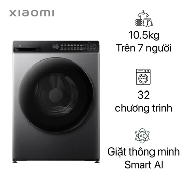 Máy giặt sấy Xiaomi Mijia giặt 10.5 Sấy 7.5kg 2025 WD105MJA10VN