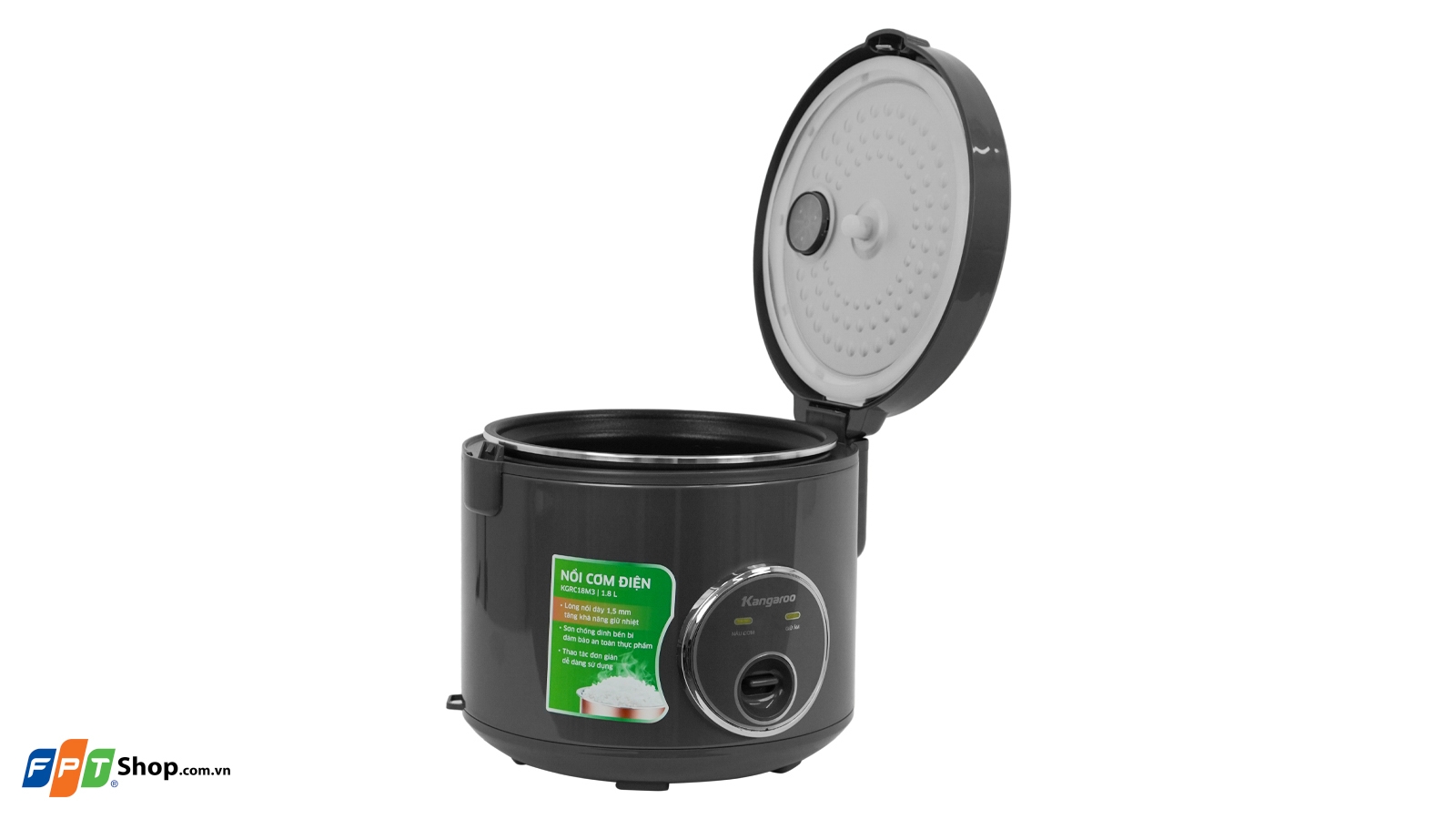 Nồi cơm điện Kangaroo 1.8 lít KGRC18M3 — ảnh 4