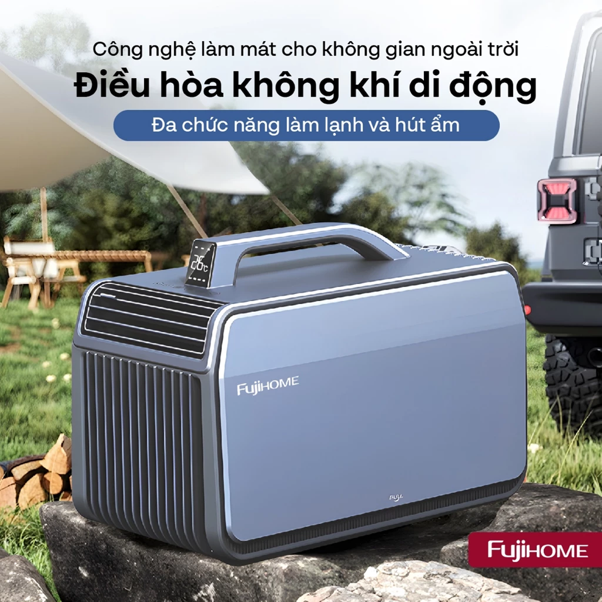 Máy điều hoà mini di động thông minh FujiHome PAC06-PRO — ảnh 4