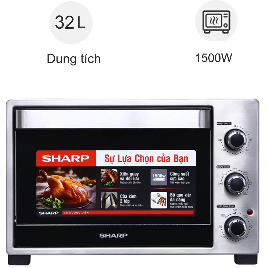 Lò nướng EO-A323RCSV-ST 32 lít