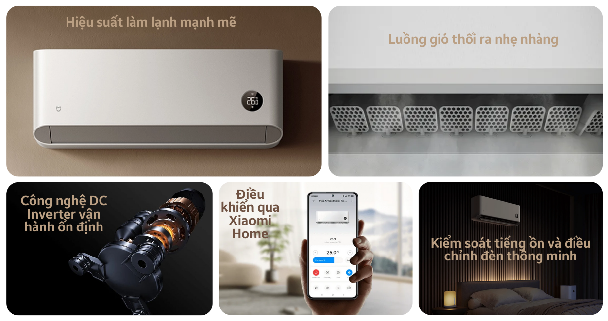 Máy lạnh Mijia Pro Eco Star 1.0 HP Inverter 2025 (9K) — ảnh 2