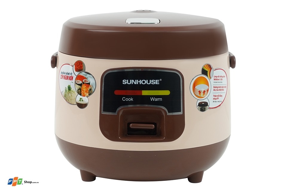 Nồi cơm điện Sunhouse 1 lít SHD8208C — ảnh 7