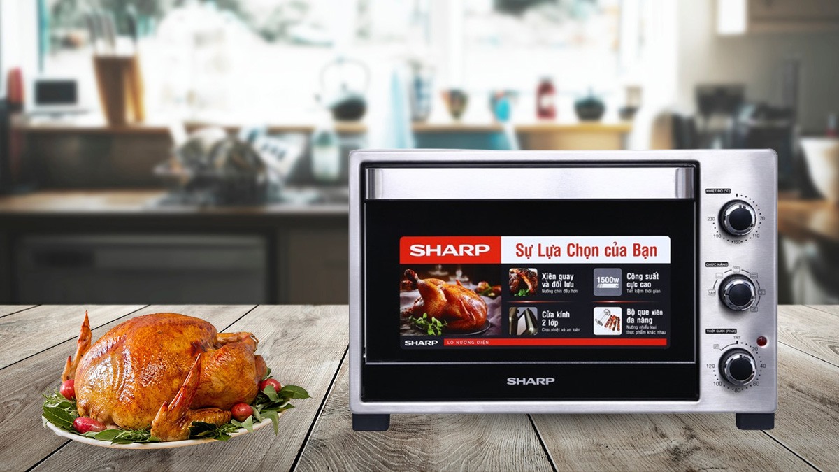 Sharp EO-A323RCSV-ST hoạt động với công suất lớn 1500W