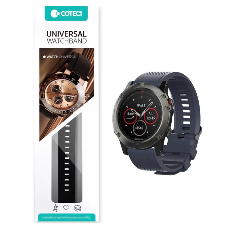 Dây đeo đồng hồ Garmin Silicon Coteci 20mm — ảnh 4