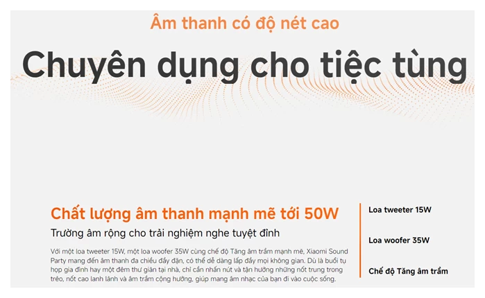 Loa Bluetooth Xiaomi Sound Party — ảnh 2
