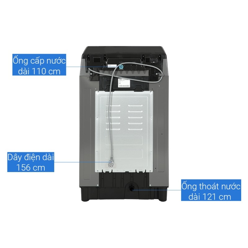 Máy giặt cửa trên Samsung Ecobubble Inverter 10.5 kg WA10CG5745BDSV — ảnh 5