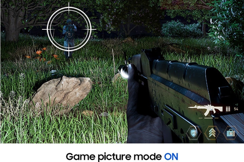 Màn hình Samsung LS24F320GAEXXV - Game Mode tối ưu trải nghiệm chơi game