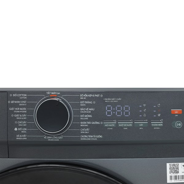 Máy giặt sấy Toshiba giặt 10.5kg sấy 7kg 2025 (TWD-T21BU115UWV(MG)) — ảnh 5