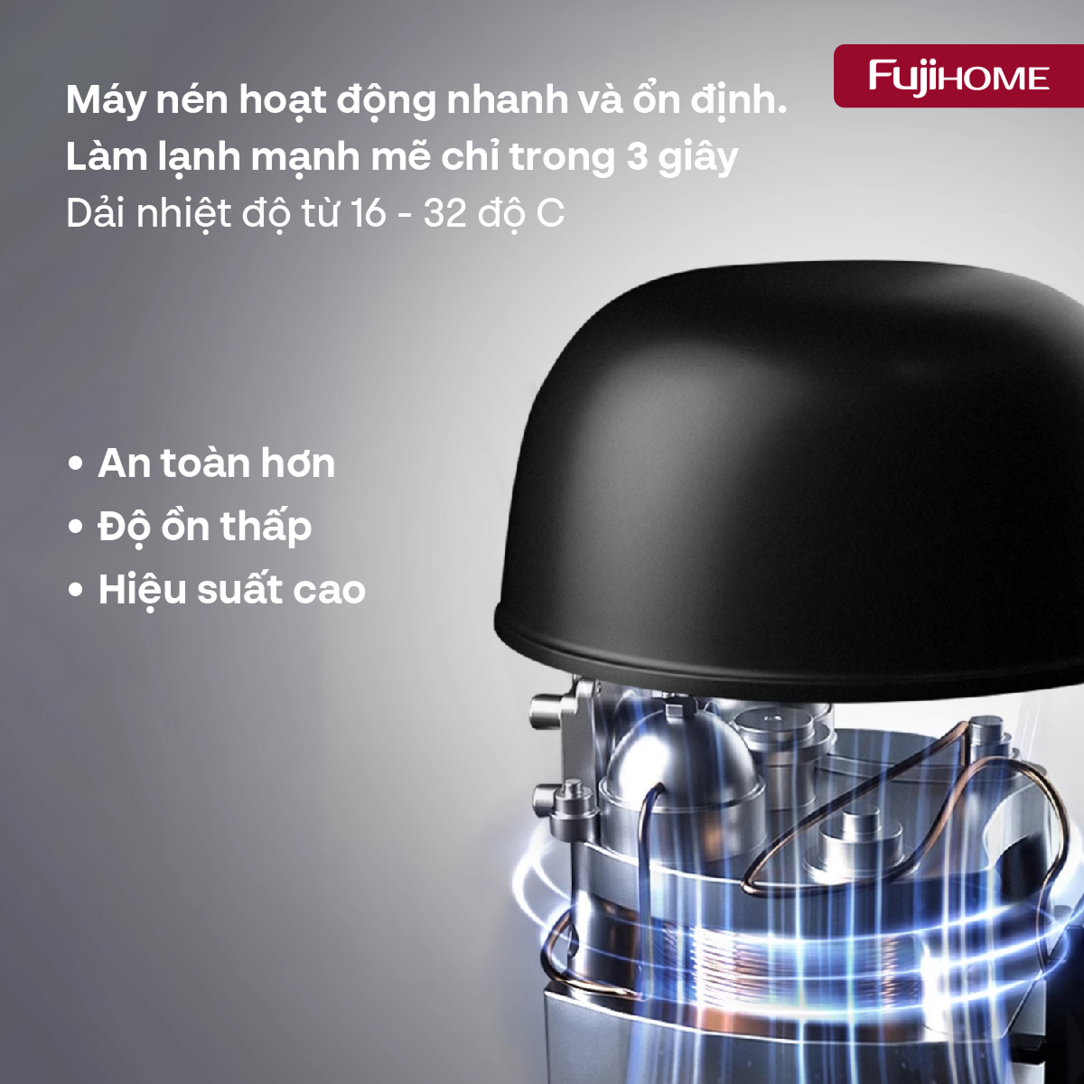 Máy điều hoà mini di động FujiHome PAC04 — ảnh 9