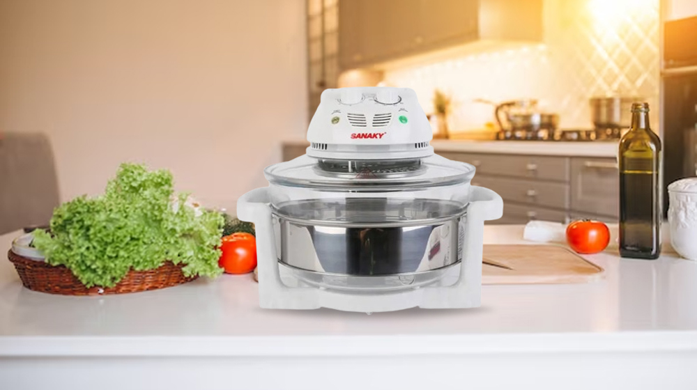 Lò nướng thủy tinh Sanaky VH-158T 15 lít