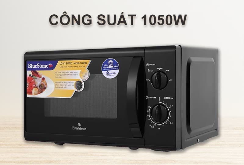 Bluestone MOB-7708B 20 lít có công suất 1050W