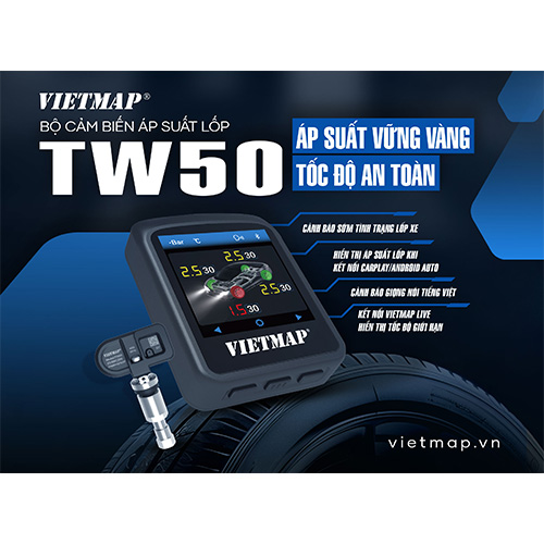 Bộ biến áp suất lốp Vietmap TW50 — ảnh 7