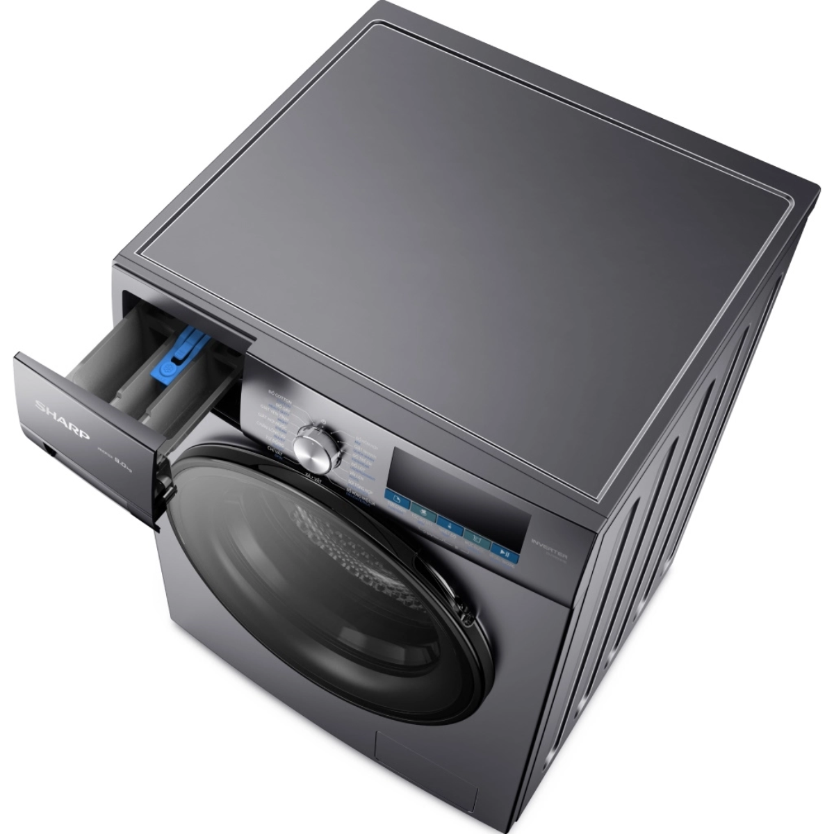 Máy giặt Sharp cửa ngang 9Kg 2025 (ES-FM90CB-SB) — ảnh 5