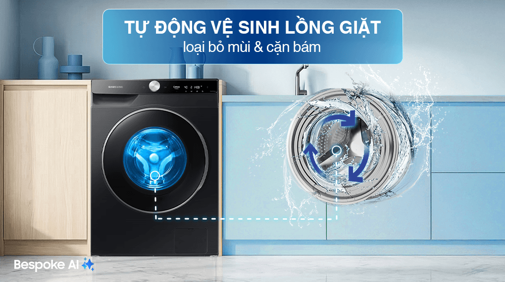AI EcoBubble Inverter 12 Kg WW12CGP44DSBSV — ảnh 9