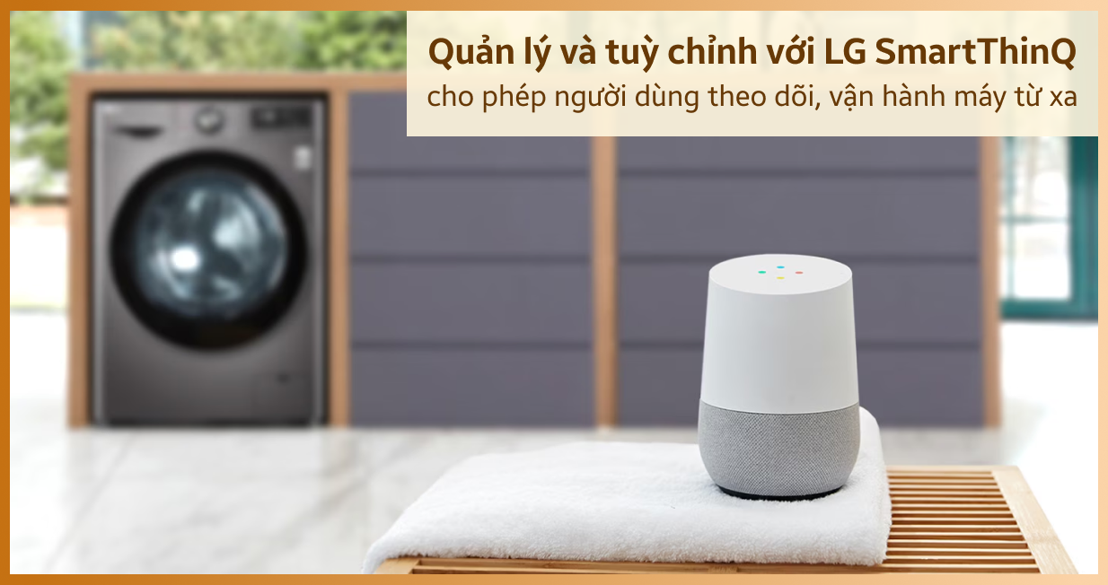 Máy giặt LG cửa ngang 10kg 2023 (FV1410S4M1) — ảnh 8