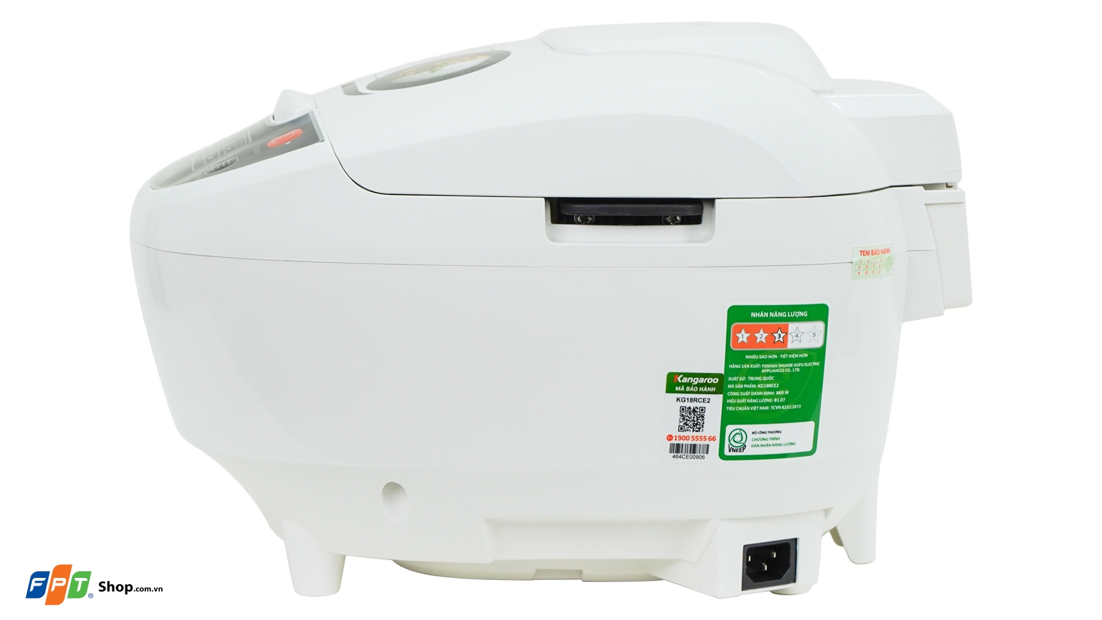 Nồi cơm điện tử Kangaroo 1.8 lít KG18RCE2 — ảnh 4