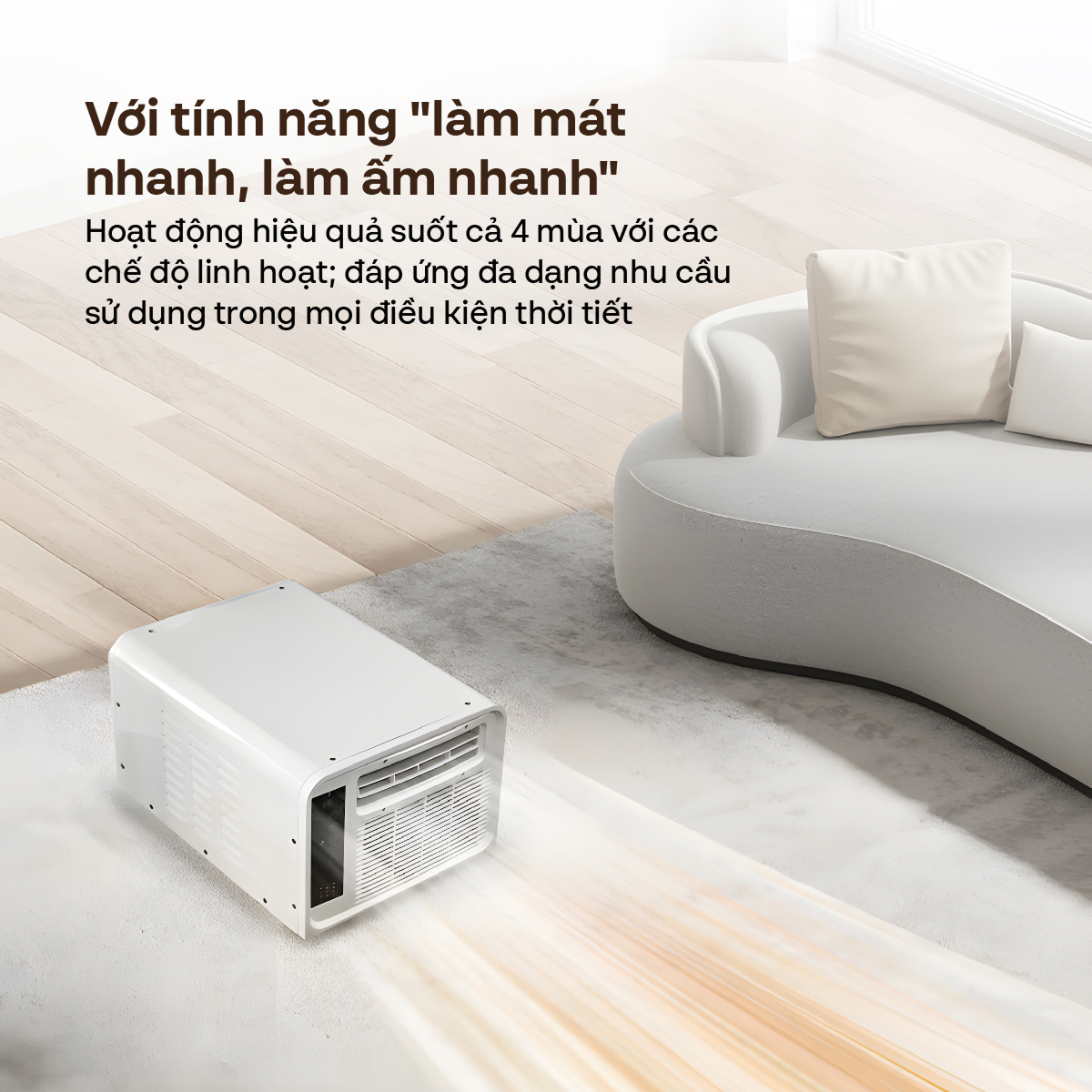 Máy điều hoà mini di động FujiHome PAC03 — ảnh 9