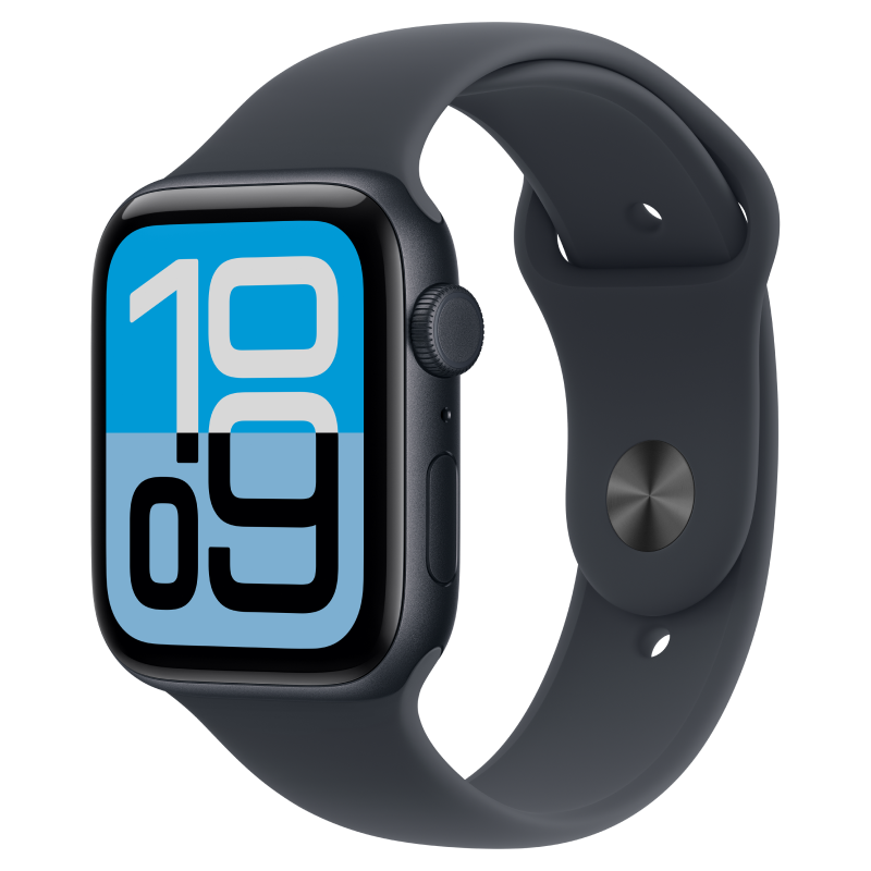 Apple Watch SE 3 GPS 44mm Viền nhôm Ánh sao Dây cao su Ánh sao S/M