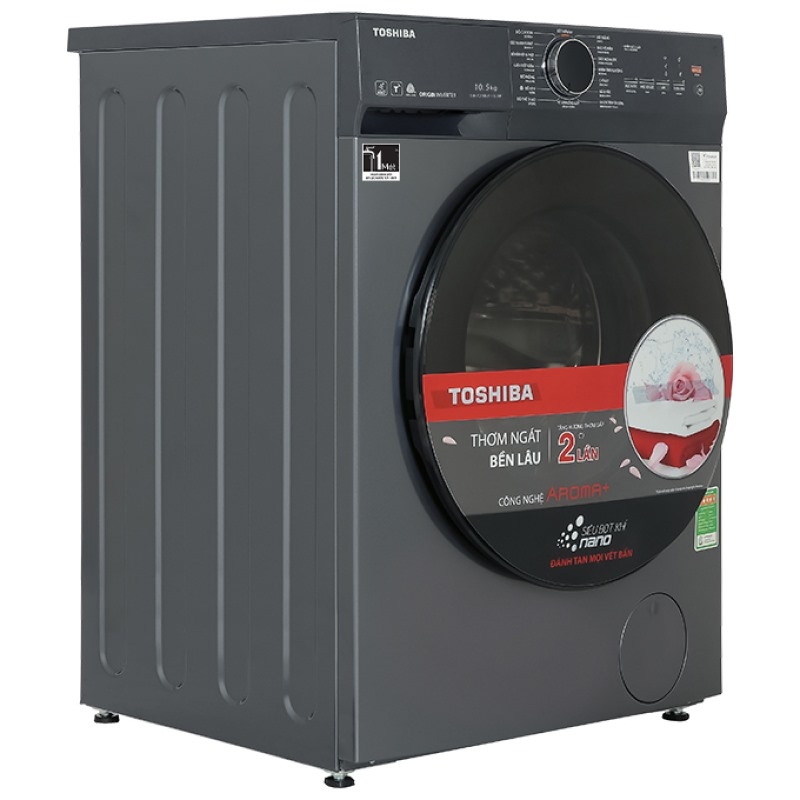 Máy giặt cửa trước Toshiba Inverter 10.5 kg TW-T21BU115UWV(MG) — ảnh 8