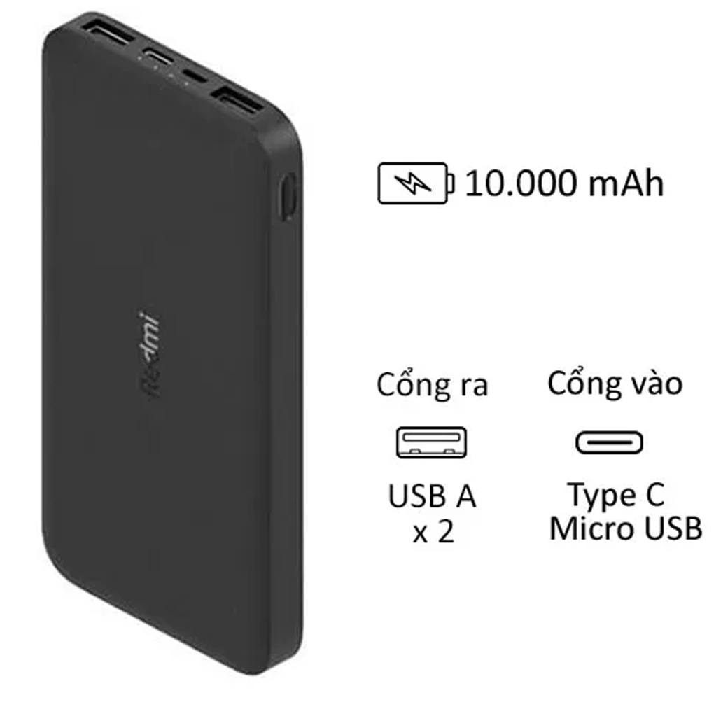 Pin Sạc Dự Phòng Redmi VXN4305GL 10.000mAh — ảnh 5