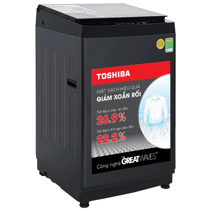 Máy giặt cửa trên Toshiba 9 kg AW-M1000FV(MK) — ảnh 8