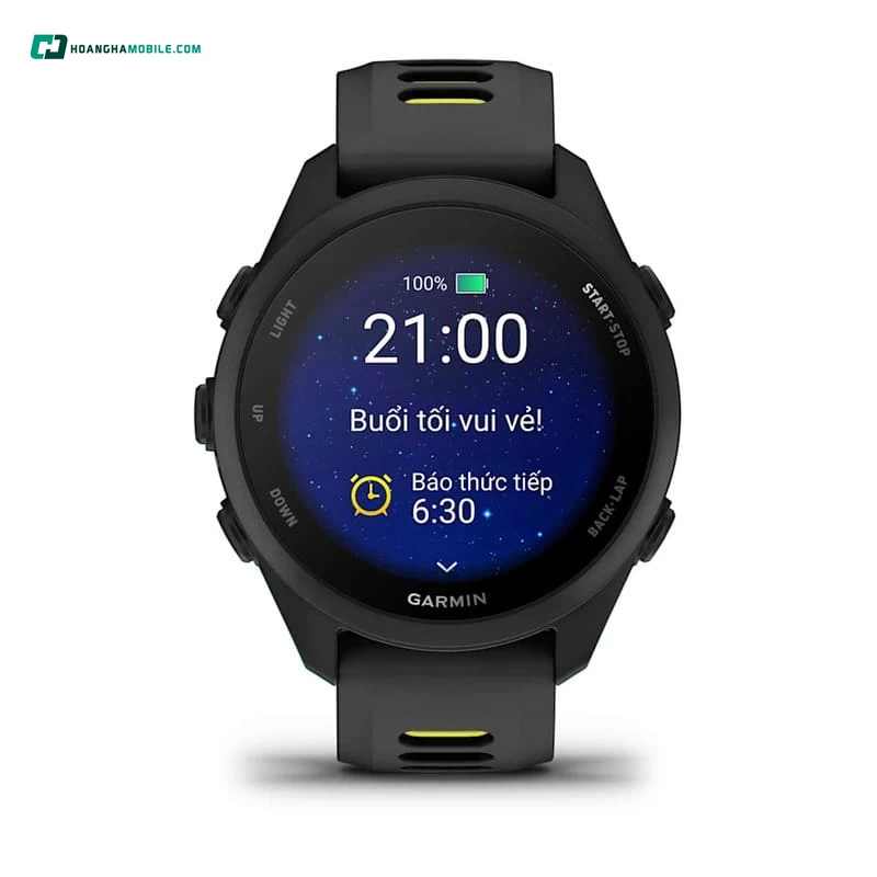Garmin Forerunner 170 Music sở hữu thời lượng pin đáp ứng tốt cho nhu cầu sử dụng hàng ngày cũng như luyện tập thể thao