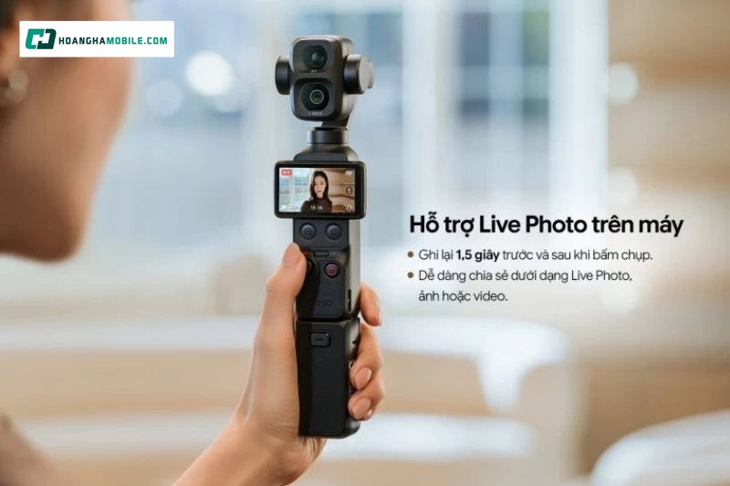 Vlog Combo phù hợp với người muốn một bộ camera cầm tay tối ưu cho nhu cầu quay vlog.