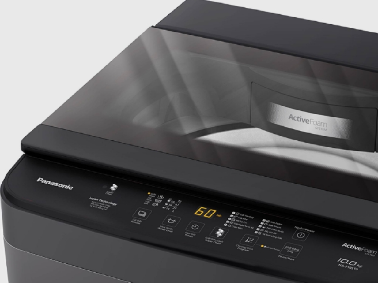 Máy giặt Panasonic cửa trên 10kg 2021 (NA-F10S10BRV) — ảnh 4