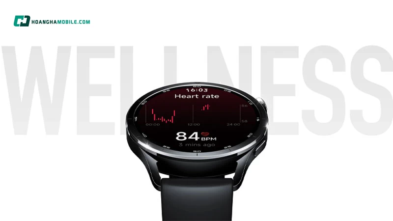 Xiaomi Watch S5 46mm dùng khung thép không gỉ 316L.