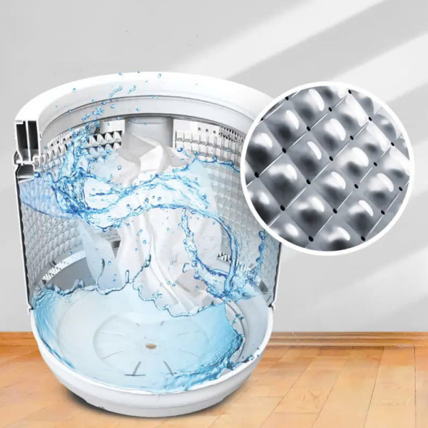Máy giặt Aqua cửa trên 8kg 2024 (AWM8-316K(B)) — ảnh 6