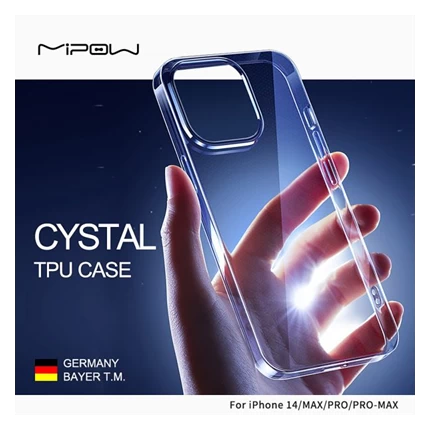 Ốp lưng Dẻo Mipow Soft TPU trong suốt case for iPhone14 Pro — ảnh 5