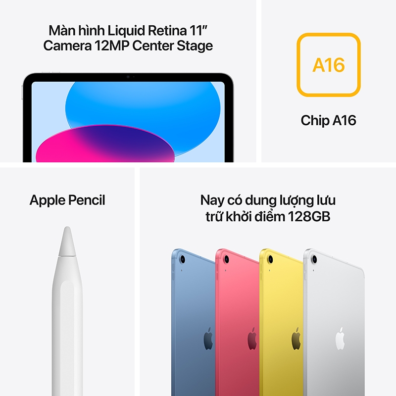 iPad A16 5G 128GB — ảnh 8
