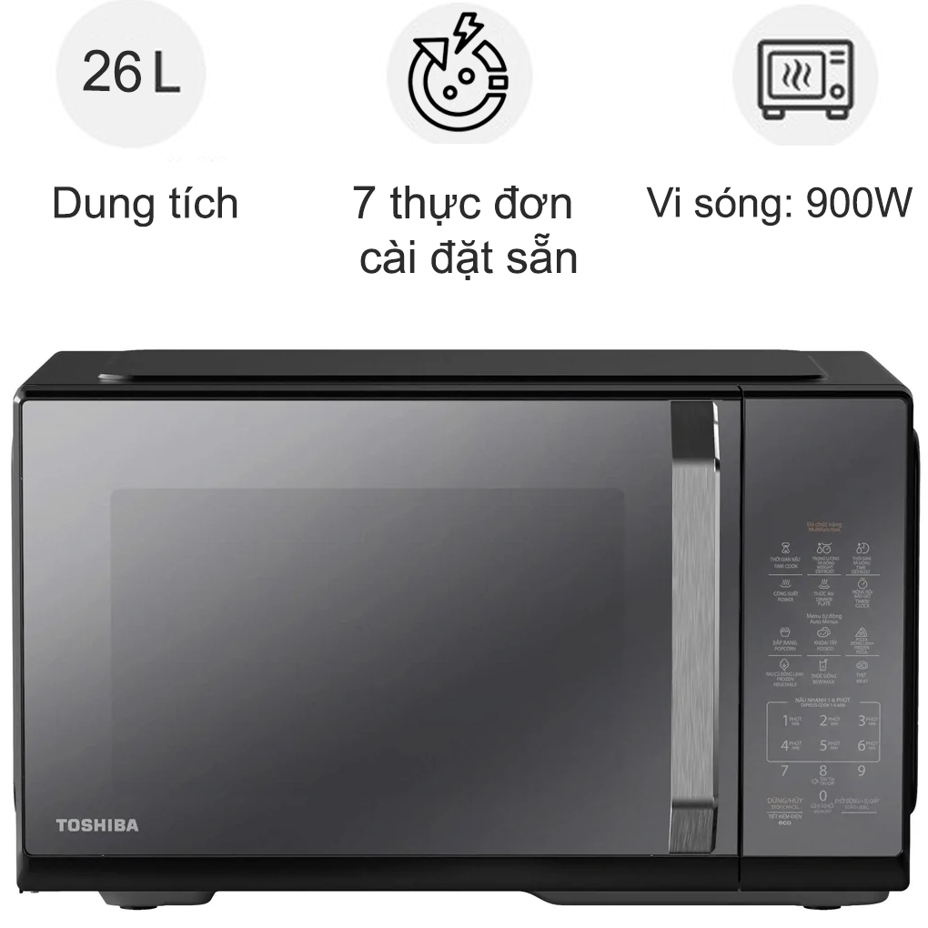 Lò Vi Sóng MW3-EM26PE(BM)VN 26 Lít Xuất Xứ Thái Lan