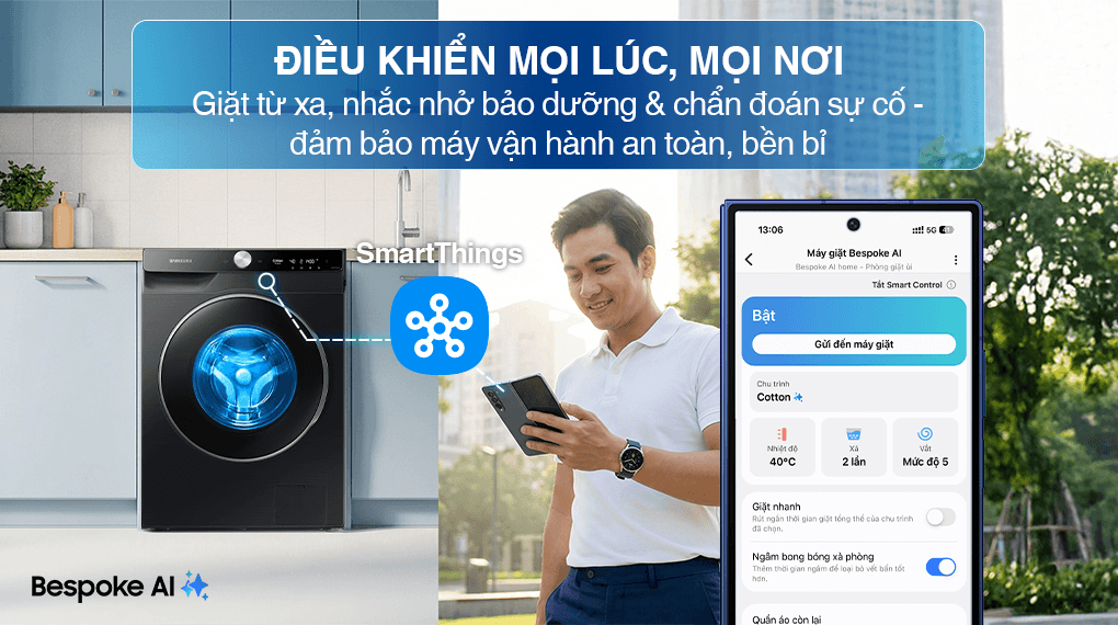 AI EcoBubble Inverter 12 Kg WW12CGP44DSBSV — ảnh 10