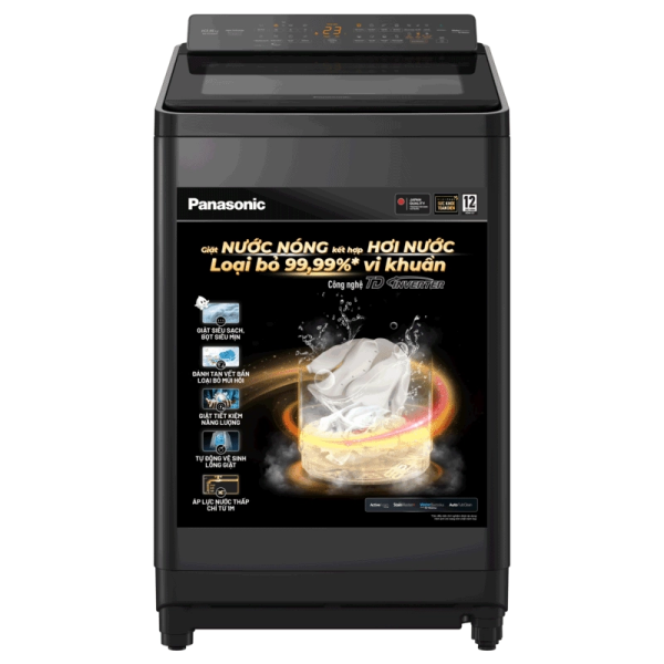 Máy giặt Panasonic cửa trên 10.5kg 2025 (NA-FD105V3BV) — ảnh 2