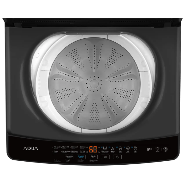 Máy giặt Aqua cửa trên 8kg 2024 (AWM8-316K(B)) — ảnh 4