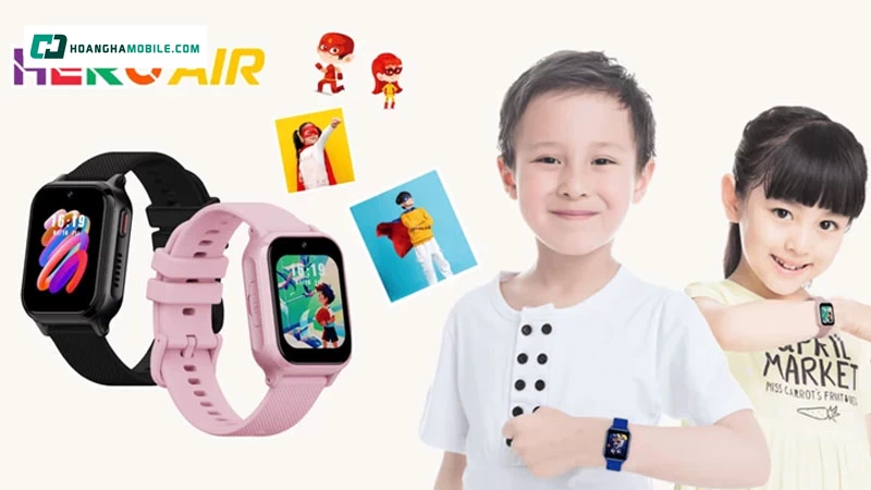 Nên mua Masstel Hero Air nếu phụ huynh cần một chiếc đồng hồ định vị trẻ em có gọi điện.